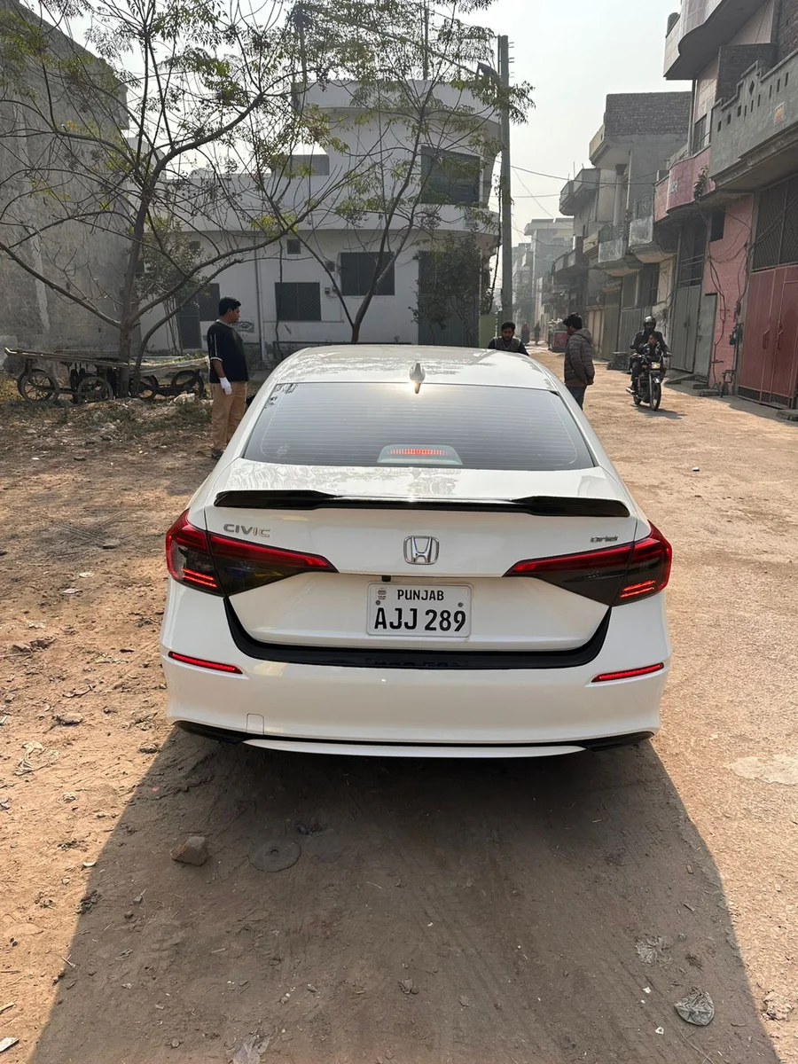 Honda Civic RS 11th Gen (White) rental vehicle in Khanpur, Pakistan